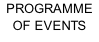 PROGRAMME OF EVENTS